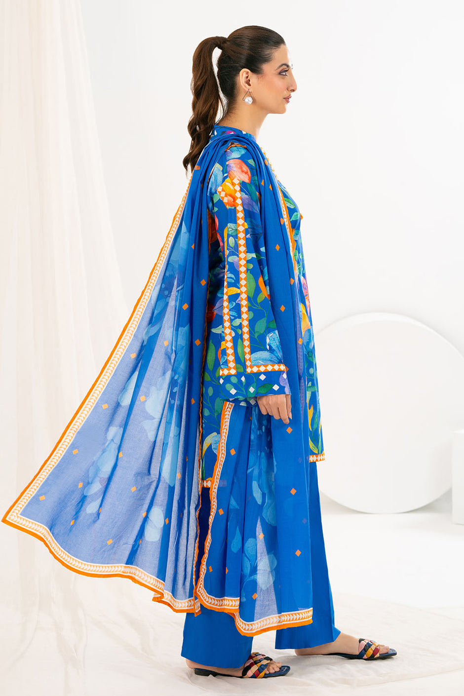 3 Piece Printed Lawn Suit