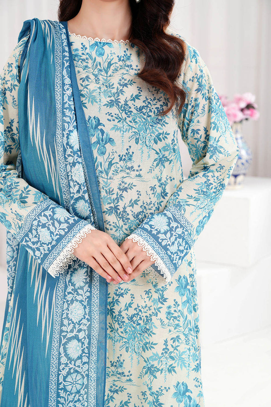 3 Piece Printed Lawn Suit