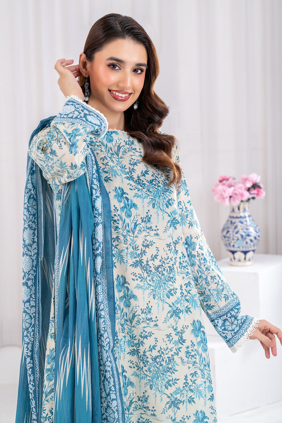 3 Piece Printed Lawn Suit