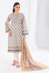 3 Piece Printed Lawn Suit with Dupatta CLP-52216