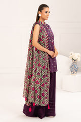 3 Piece Printed Lawn Suit with Dupatta CLP-52217