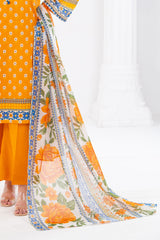 3 Piece Printed Lawn Suit with Dupatta CLP-52219