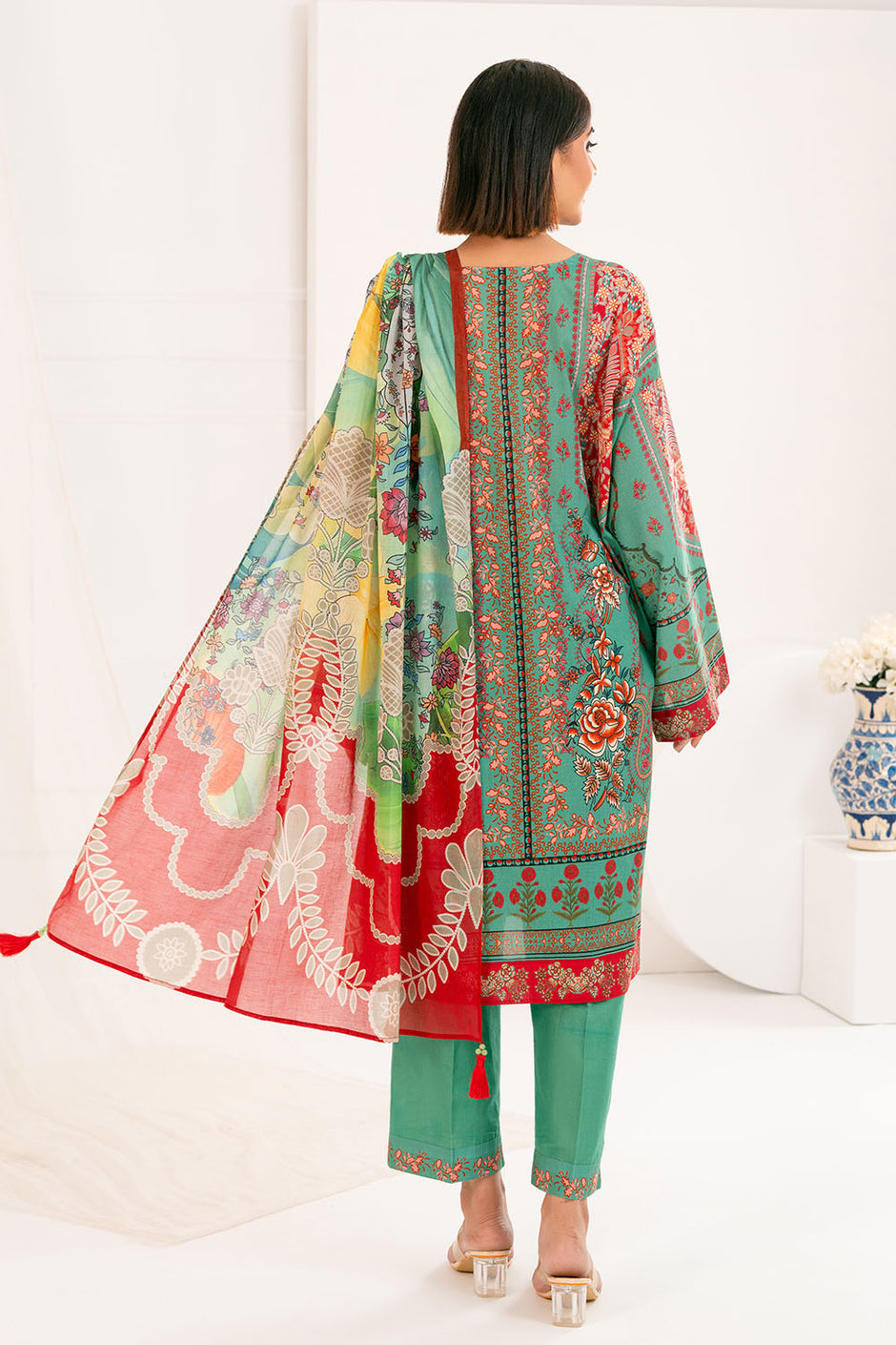 3 Piece Printed Lawn Suit