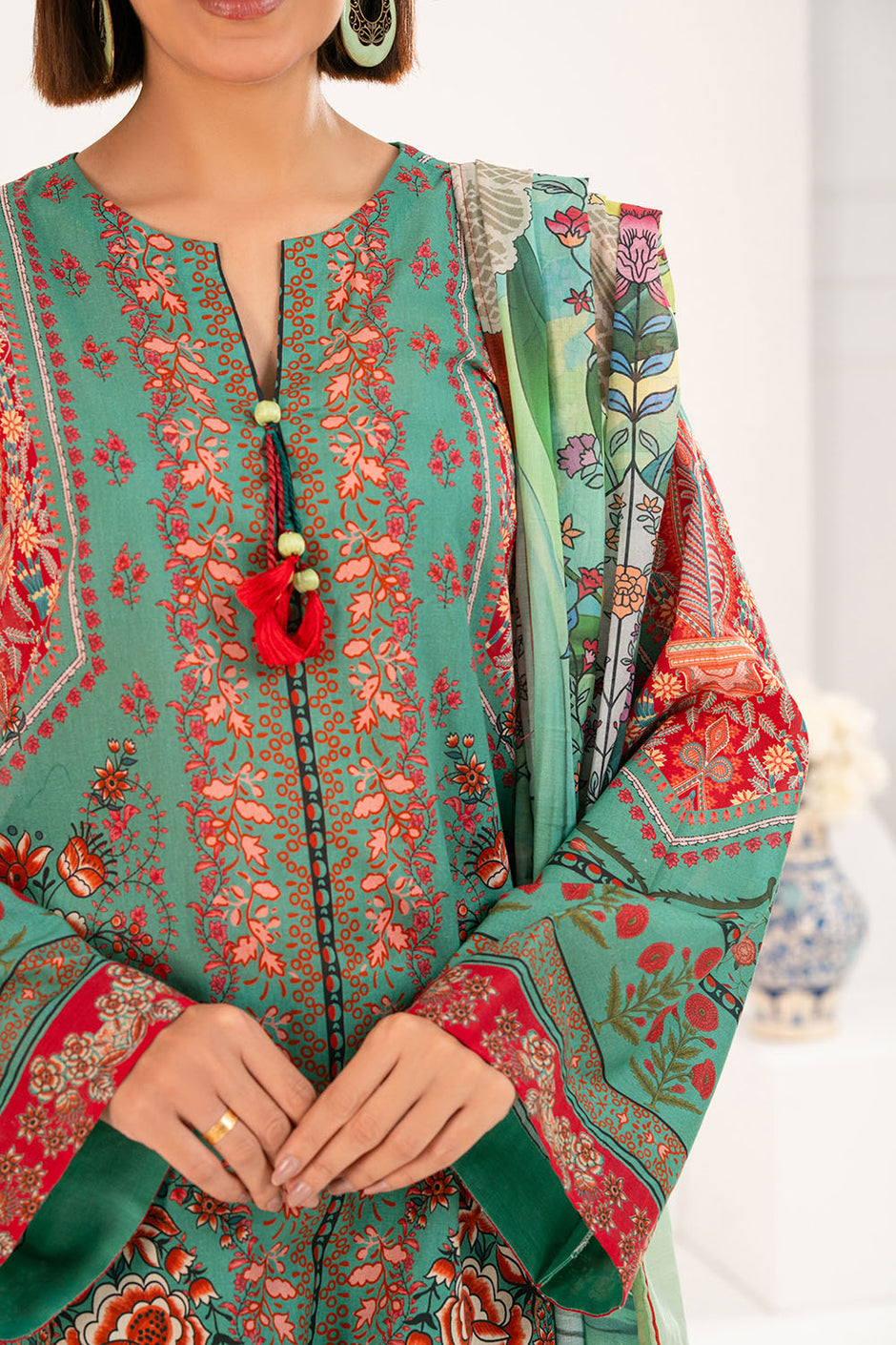 3 Piece Printed Lawn Suit