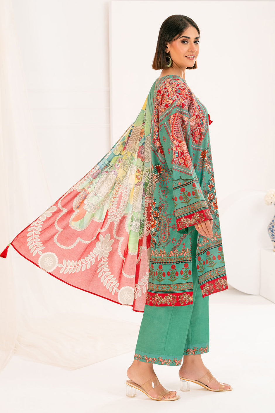 3 Piece Printed Lawn Suit