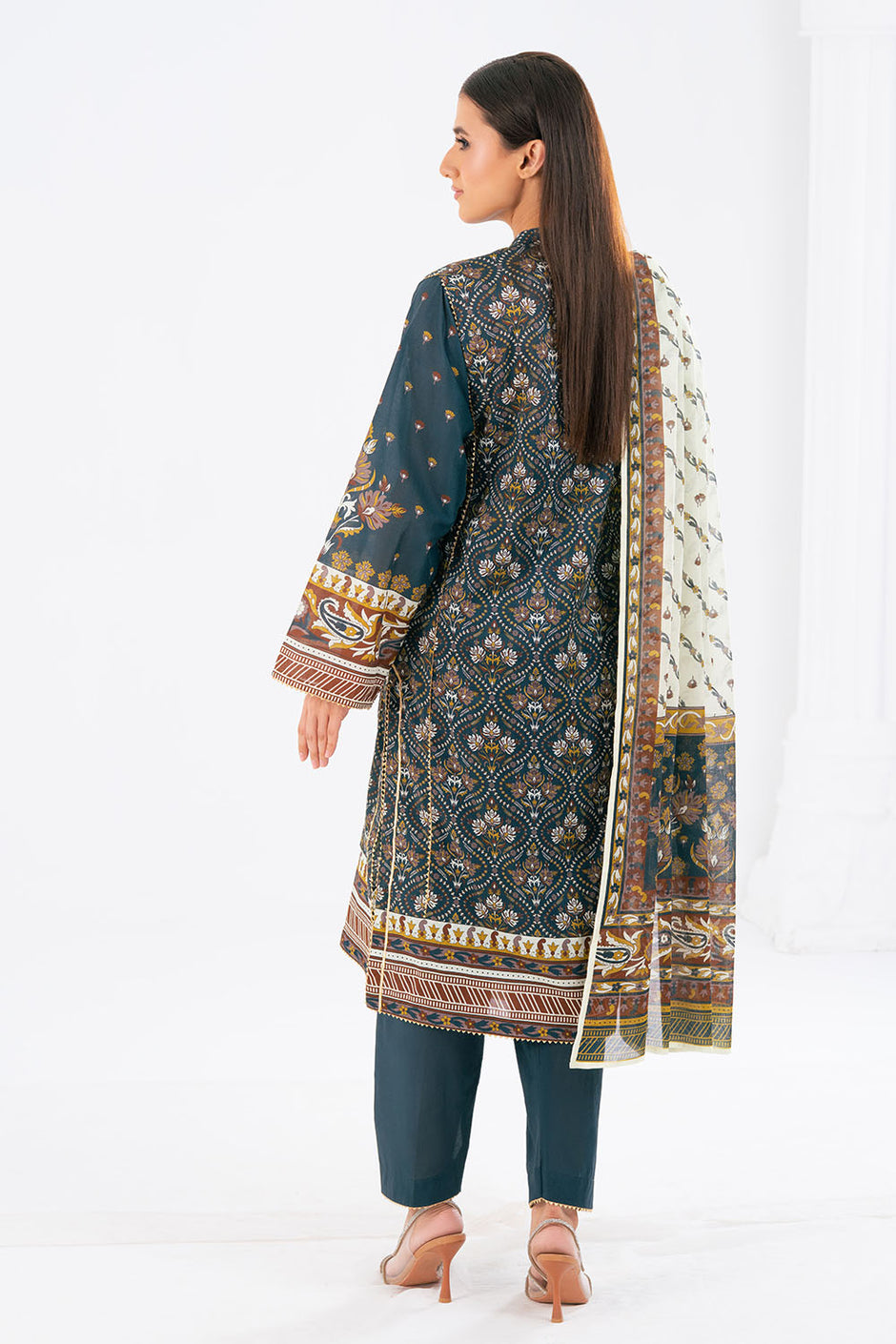 3 Piece Printed Lawn Suit