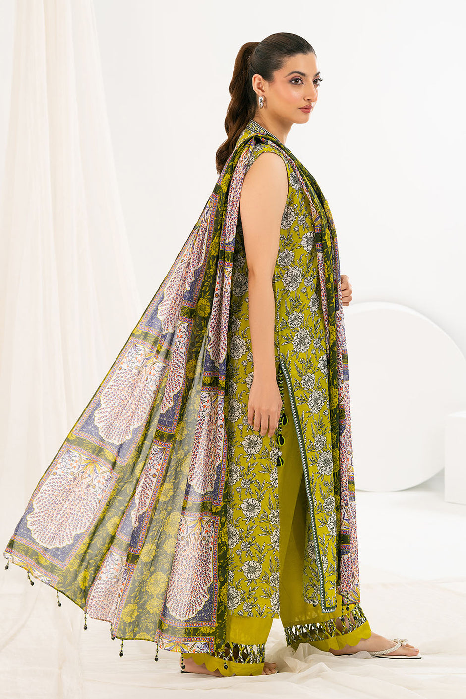 3 Piece Printed Lawn Suit