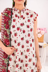 3 Piece Printed Lawn Suit with Dupatta CLP-52238