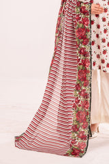 3 Piece Printed Lawn Suit with Dupatta CLP-52238
