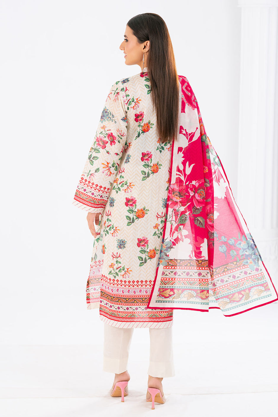 3 Piece Printed Lawn Suit