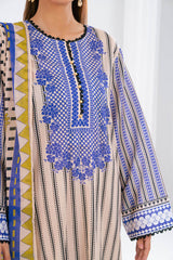 3 Piece Printed Lawn Suit with Dupatta CLP-52245