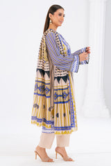 3 Piece Printed Lawn Suit with Dupatta CLP-52245