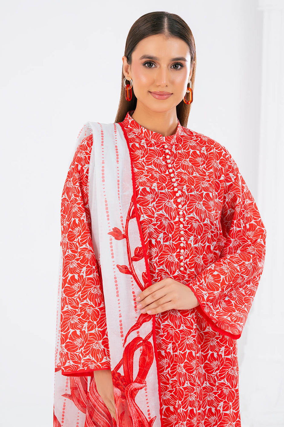 3 Piece Printed Lawn Suit CLP-52249