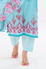 3 Piece Printed Lawn Suit with Dupatta CLP-52251