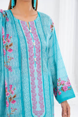 3 Piece Printed Lawn Suit with Dupatta CLP-52251