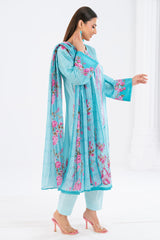 3 Piece Printed Lawn Suit with Dupatta CLP-52251