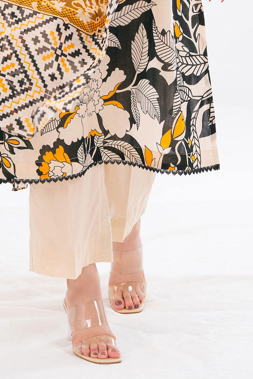 3 Piece Printed Lawn Suit with Dupatta