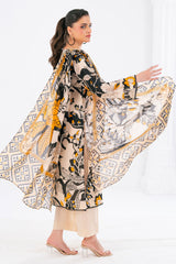 3 Piece Printed Lawn Suit with Dupatta CLP-52252