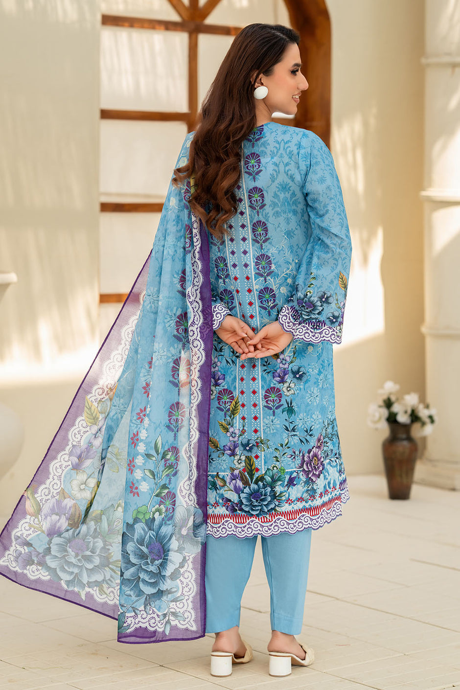 3 Piece Printed Lawn Suit