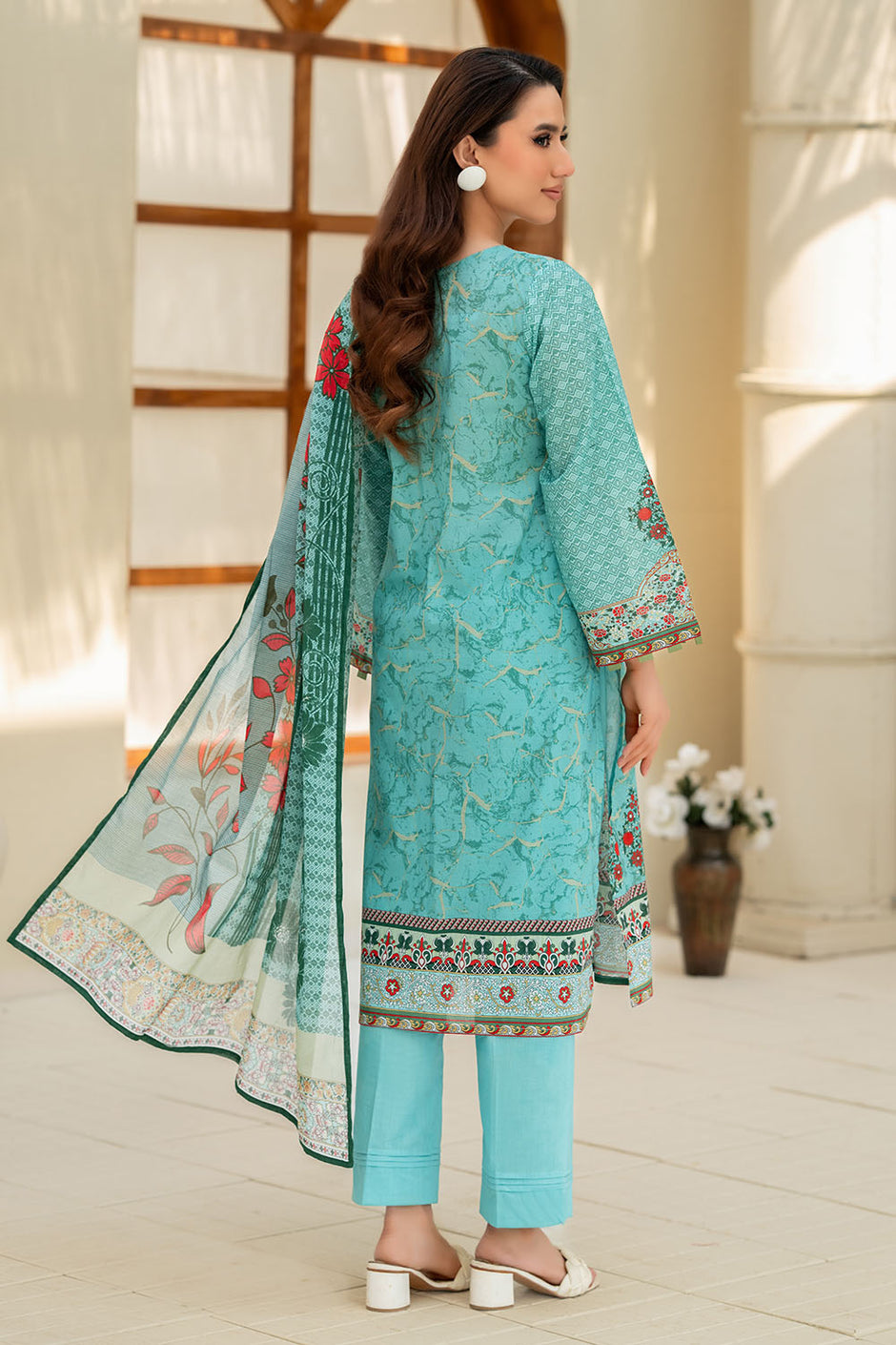 3 Piece Printed Lawn Suit