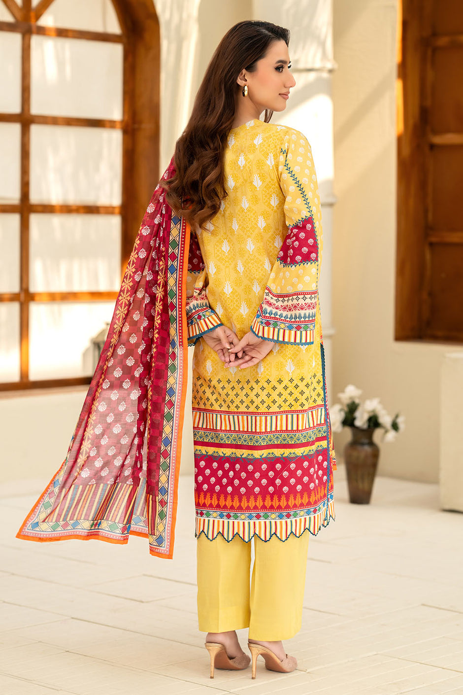 3 Piece Printed Lawn Suit