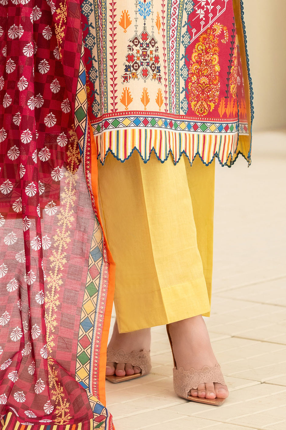 3 Piece Printed Lawn Suit