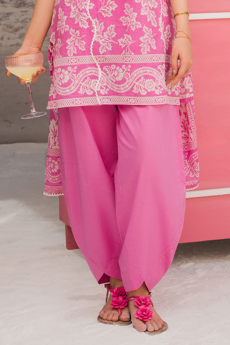 3 Piece Printed Lawn Suit with Printed Lawn Dupatta