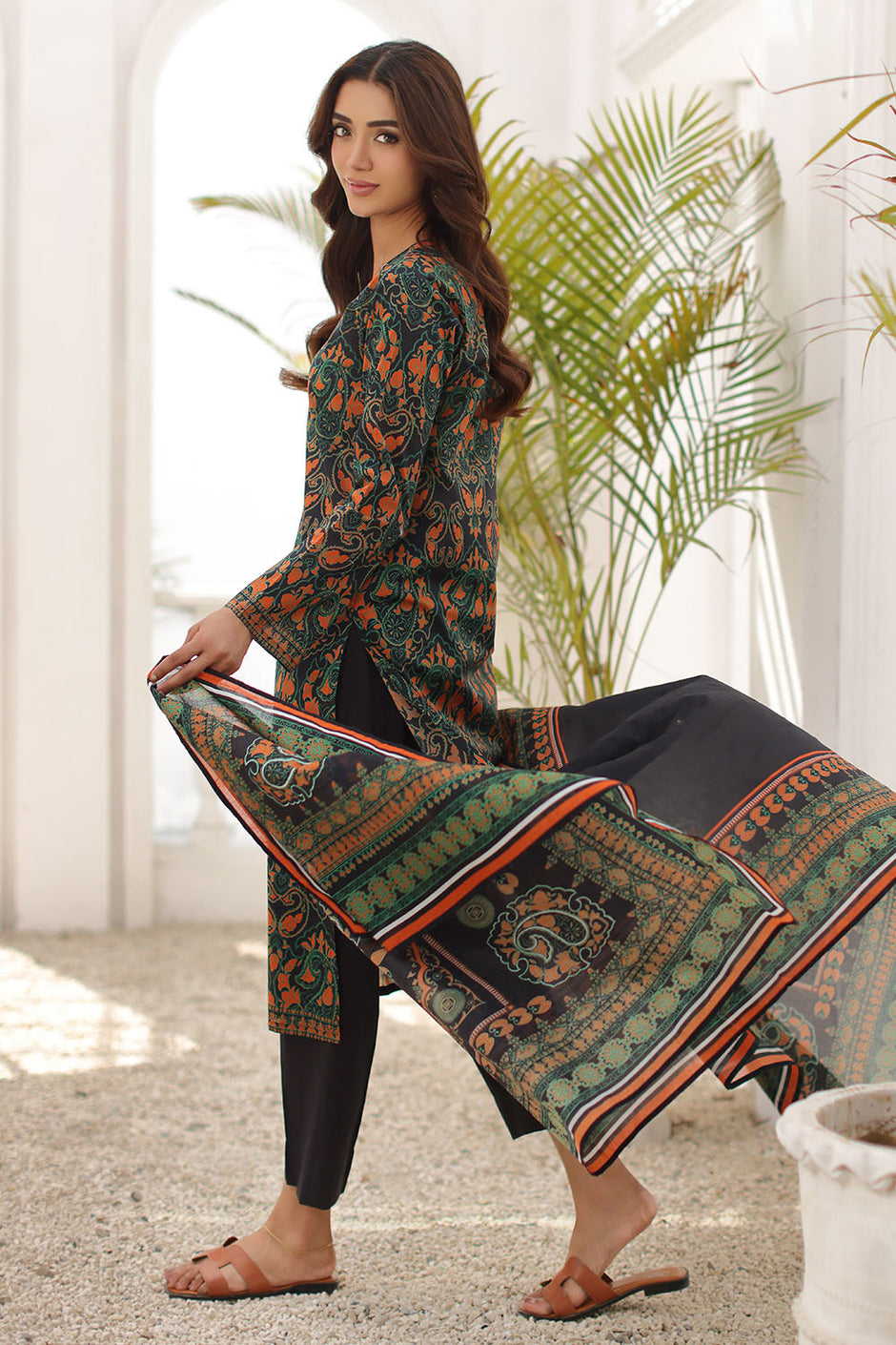 3 Piece Printed Lawn Suit