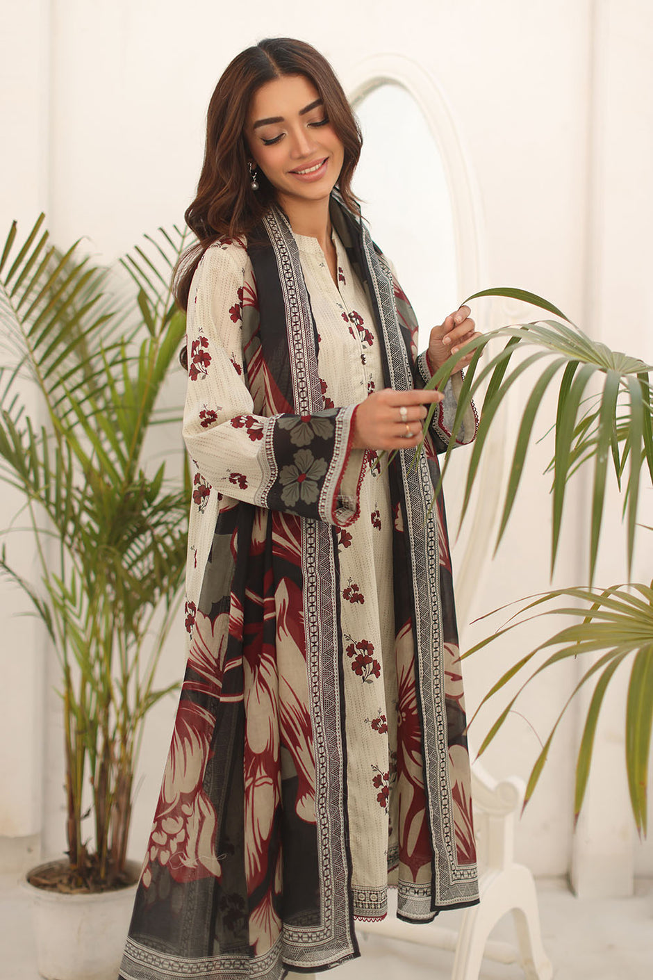3 Piece Printed Lawn Suit