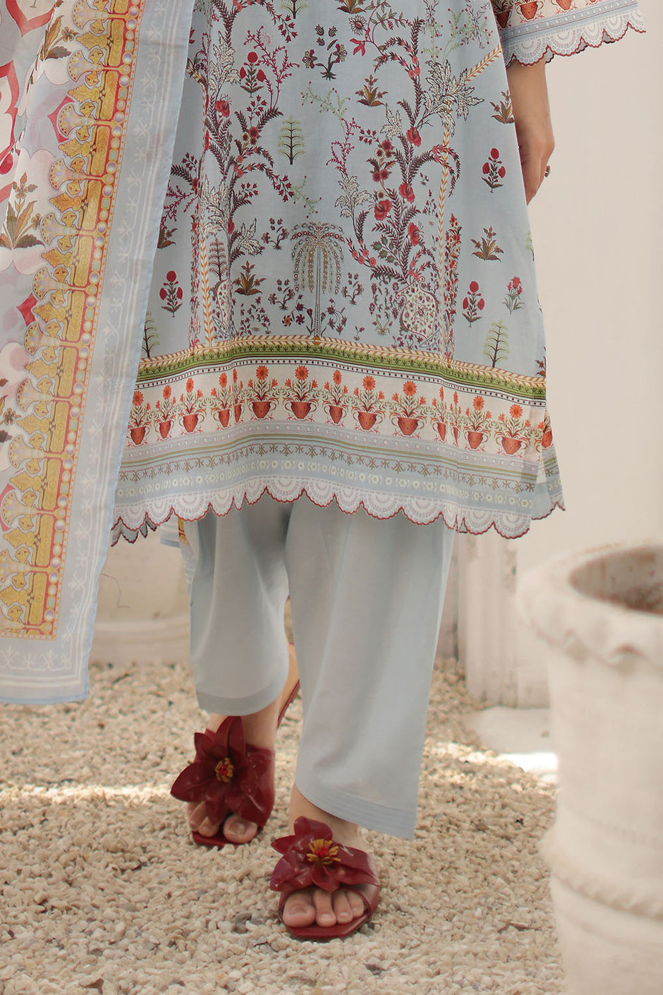 3 Piece Printed Lawn Suit