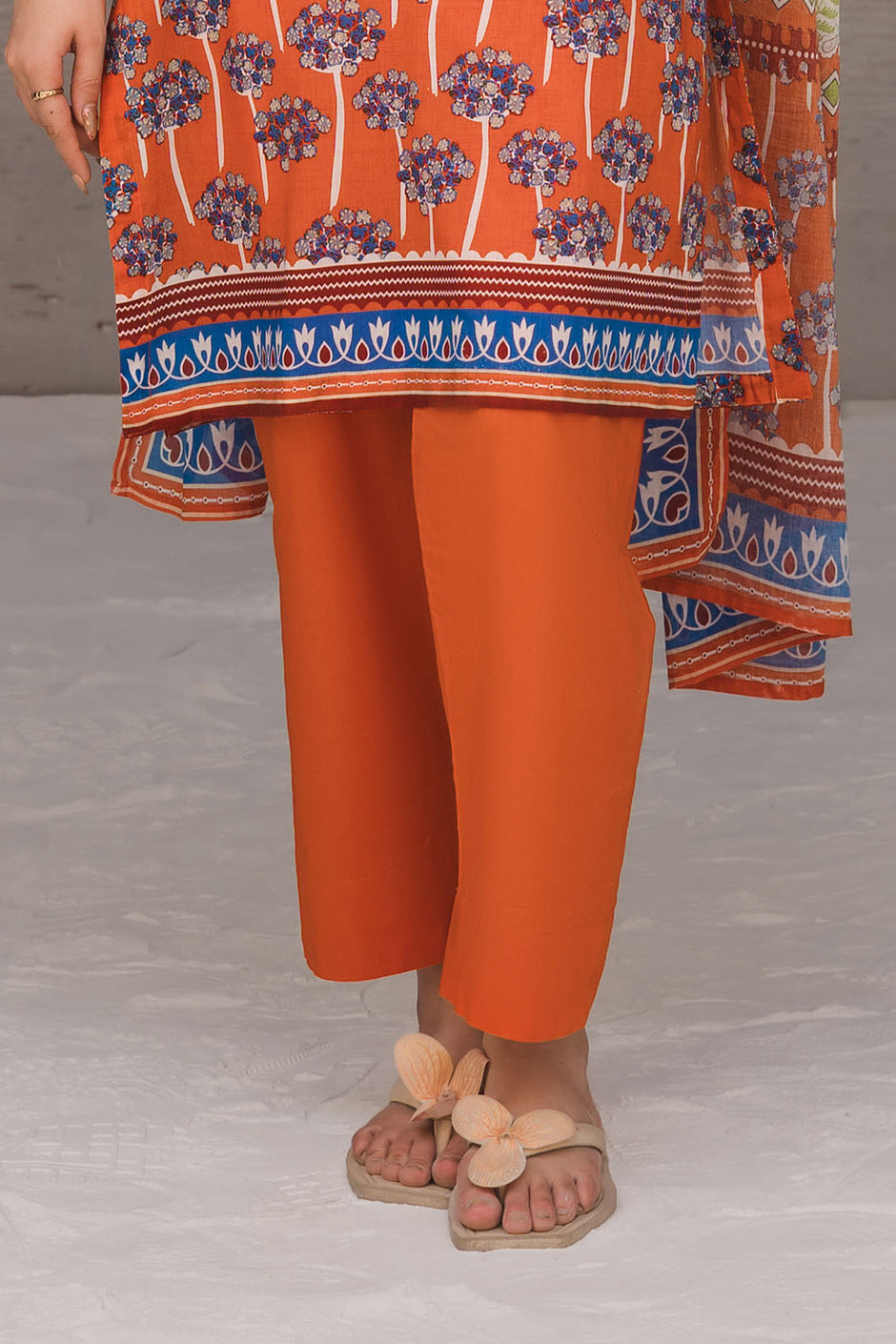 3 Piece Printed Lawn Suit with Printed Lawn Dupatta