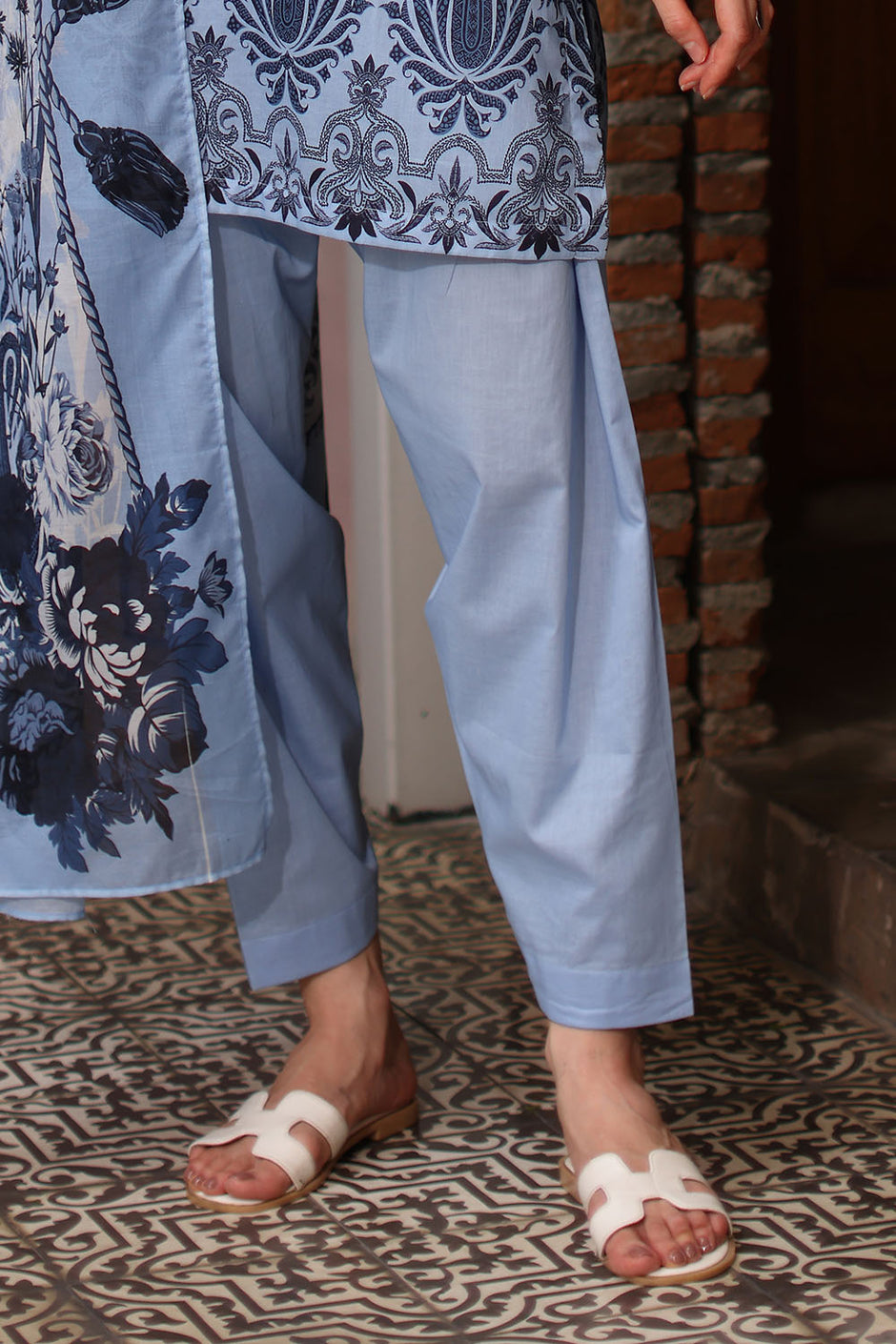 3 Piece Printed Lawn Suit with Printed Lawn Dupatta