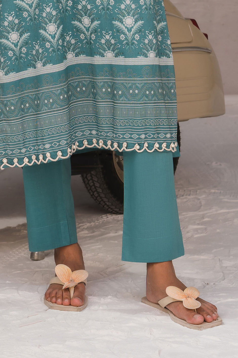 3 Piece Printed Lawn Suit with Printed Lawn Dupatta