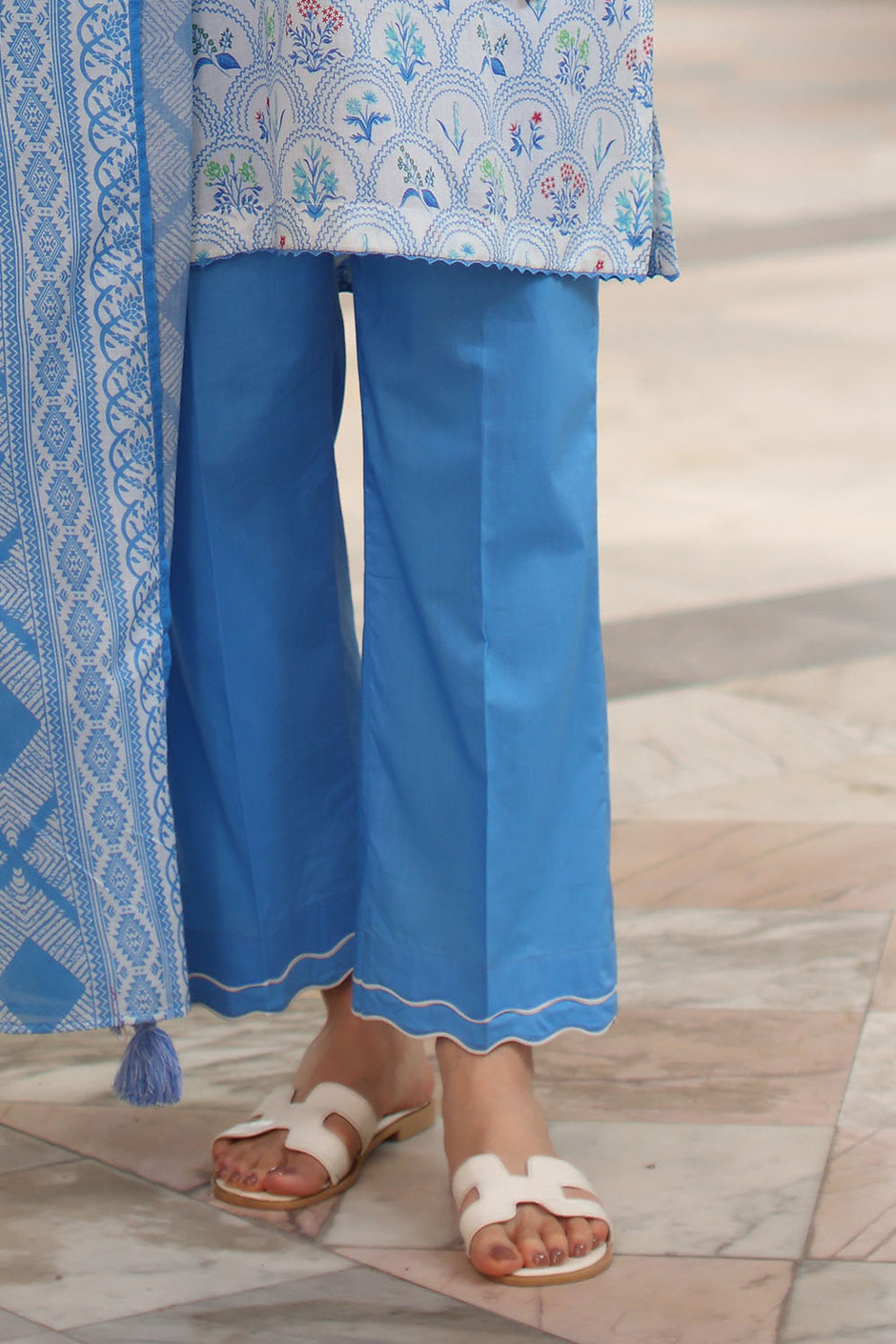 3 Piece Printed Lawn Suit with Printed Lawn Dupatta