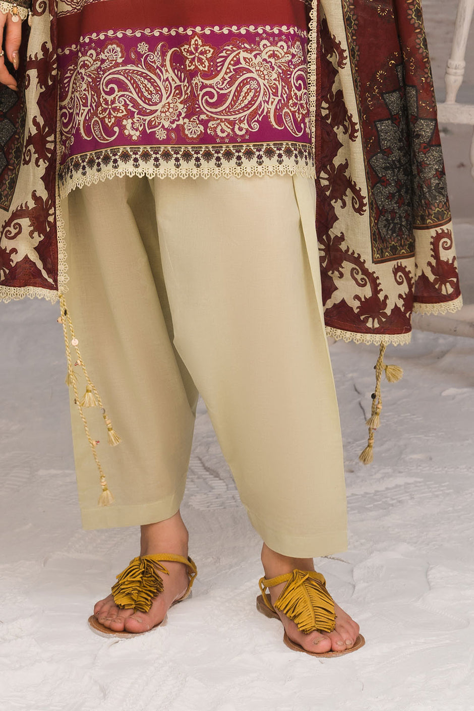 3 Piece Printed Lawn Suit with Printed Lawn Dupatta