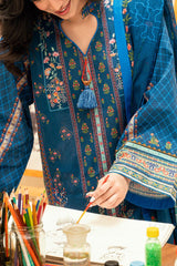 3 Piece Printed Lawn Suit SD-52202