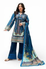 3 Piece Printed Lawn Suit SD-52202