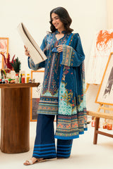 3 Piece Printed Lawn Suit SD-52202
