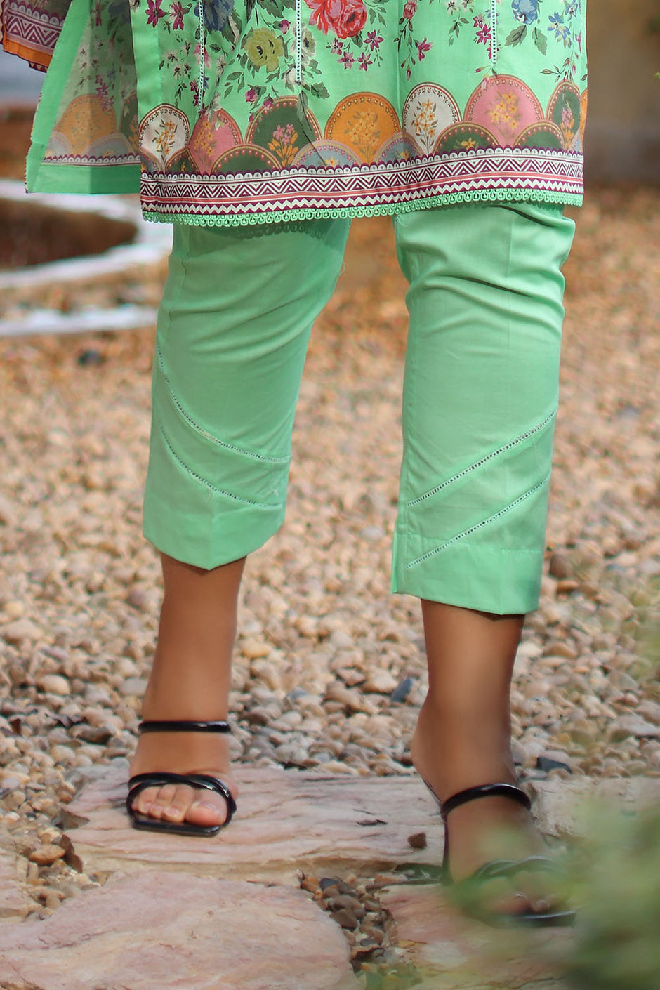 3 Piece Printed Lawn Suit with Dupatta