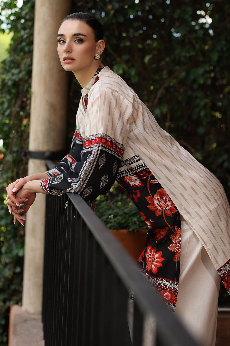 3 Piece Printed Lawn Suit with Dupatta