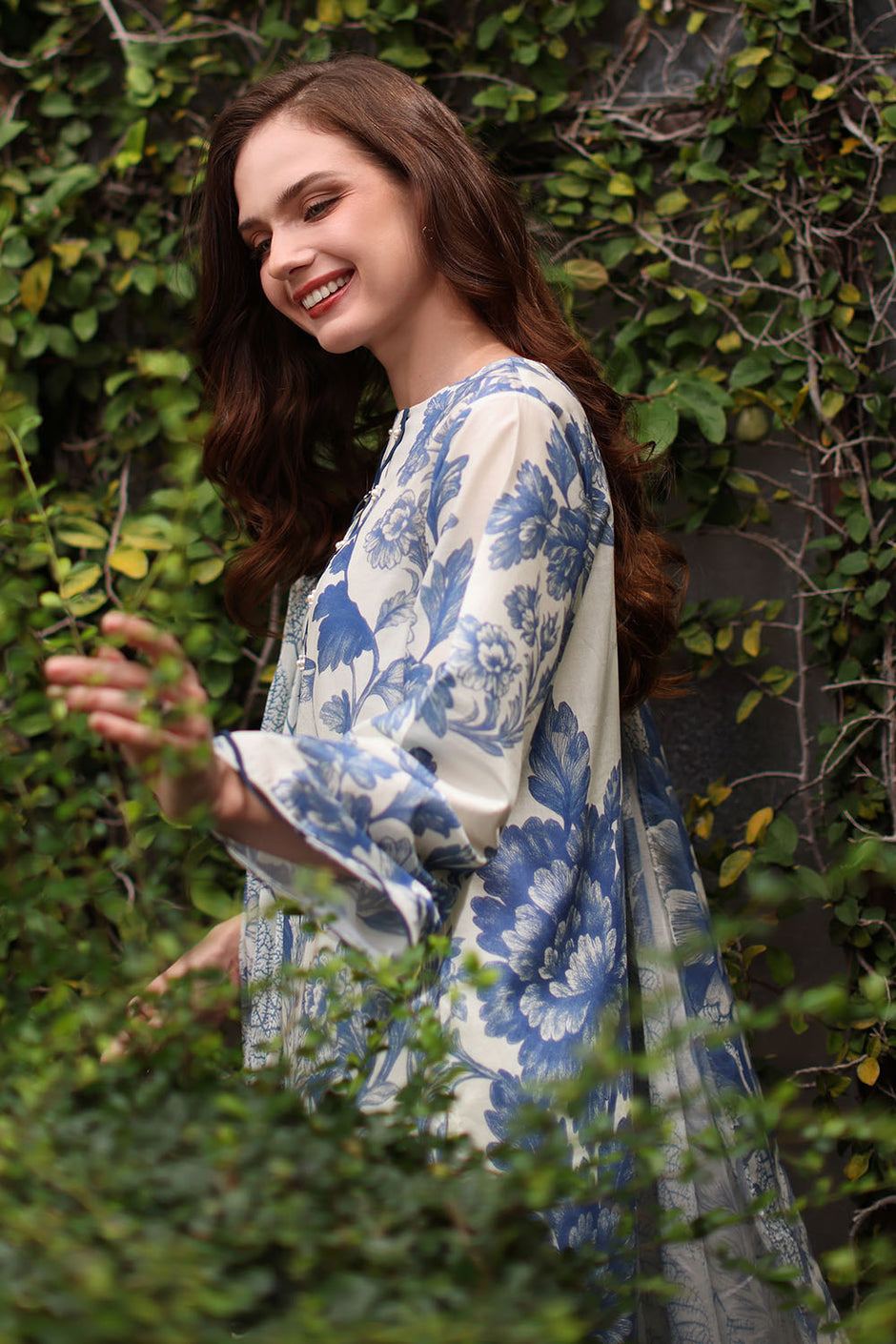 3 Piece Printed Lawn Suit with Printed Lawn Dupatta