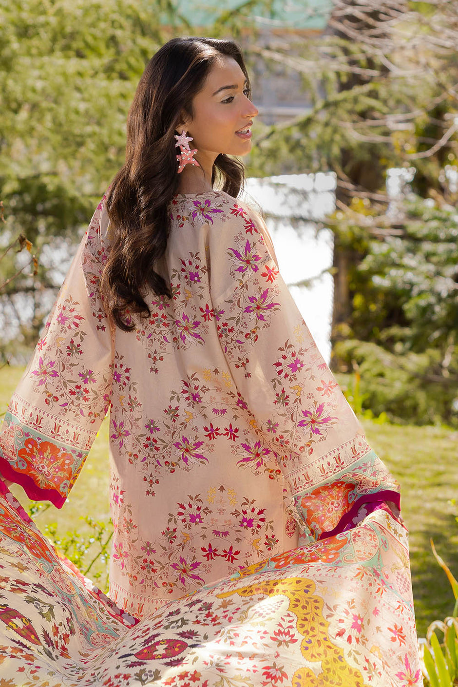 3 Piece Printed Lawn Suit