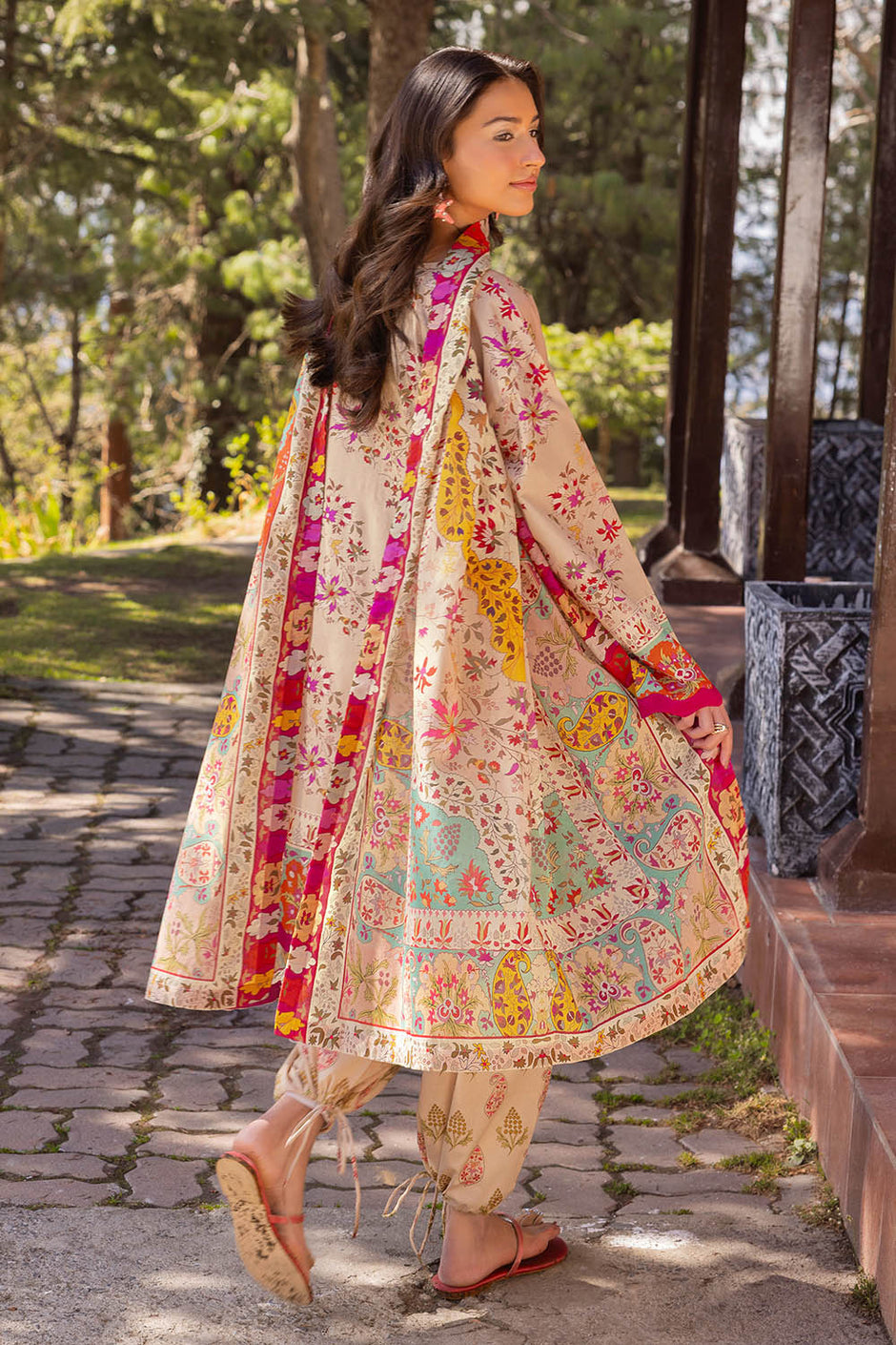 3 Piece Printed Lawn Suit