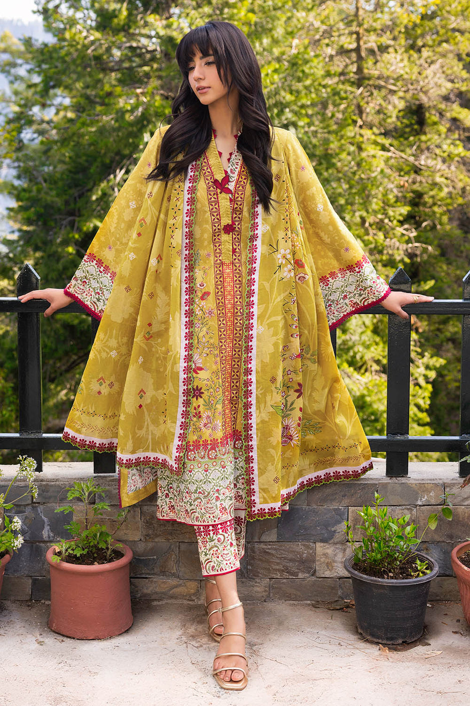 3 Piece Printed Lawn Suit