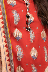 3 Piece Printed Lawn Suit with Dupatta SD-42146