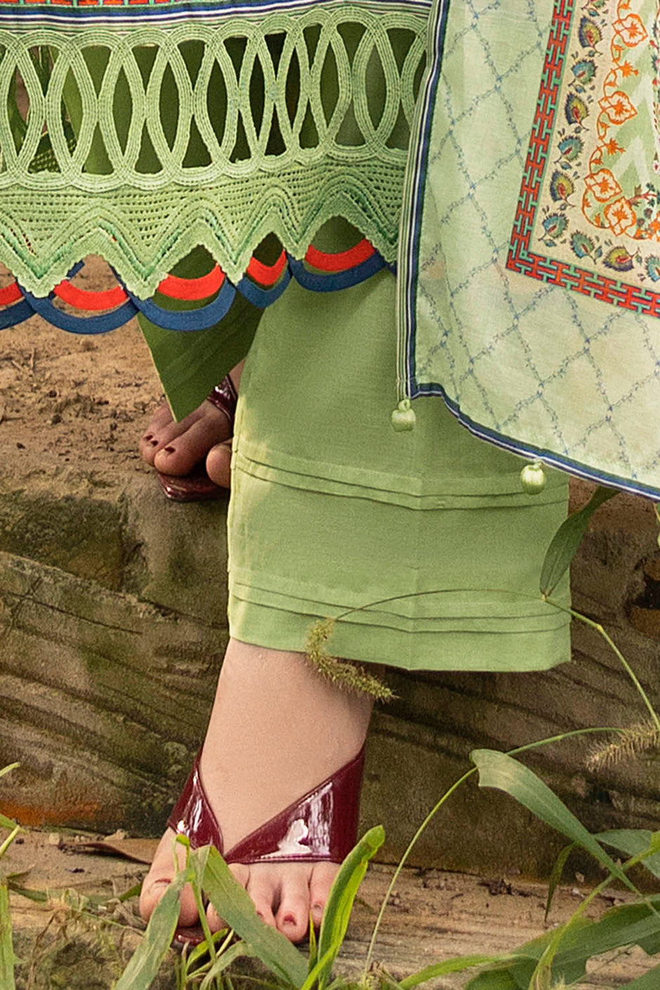 3 Piece Printed Lawn Suit with Dupatta