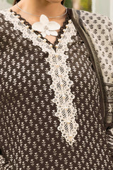 3 Piece Printed Lawn Suit with Dupatta SD-52158