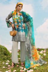 3 Piece Printed Lawn Suit with Dupatta SD-52160