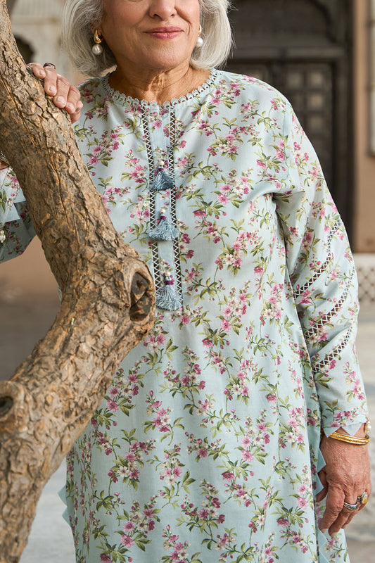 1 Piece Printed Lawn Shirt SL-62008