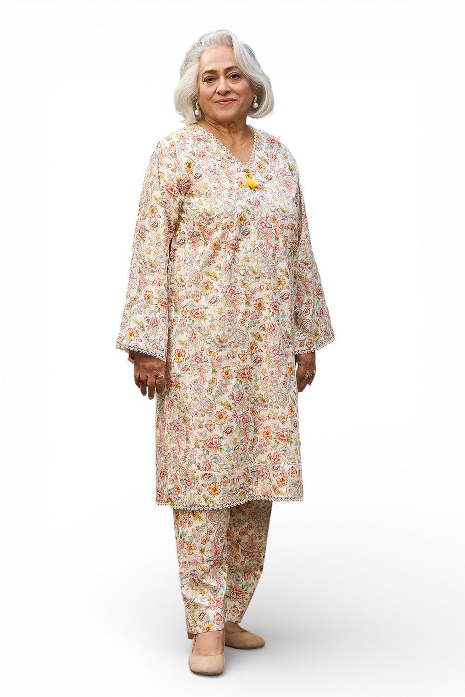 1 Piece Printed Lawn Shirt
